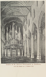 6903 Groote of St. Lievens Monsterkerk te Zierikzee, vóór den Brand van 7 October 1832. Interieur van de Sint ...