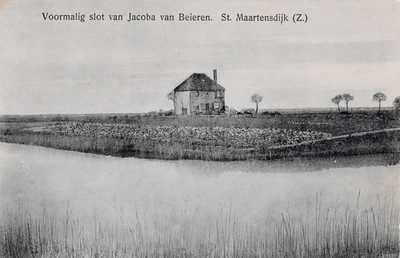 7288 Voormalig slot Jacoba van Beieren. St. Maartensdijk (Z.). Het overblijfsel van het kasteel van Sint Maartensdijk, ...