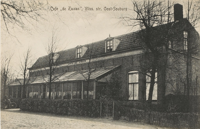 815 Café de Zwaan , Vliss. str. Oost-Souburg. Café De Zwaan aan de Vlissingsche straat te Oost-Souburg