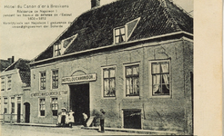 8202 Hotel du Canon d'or à Breskens Verblijfplaats van Napoleon 1 gedurende de verdedigingswerken der Schelde. Het ...