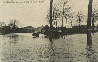 8905 Watersnood te Hontenisse (13 Maart 1906). Overstroming te Hontenisse