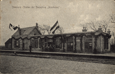341-162 Domburg, Station der Stoomtram Walcheren . Het station van de Stoomtram Walcheren te Domburg