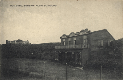341-522 Domburg, Pension Klein Duinoord. Gezicht op pension Klein Duinoord te Domburg