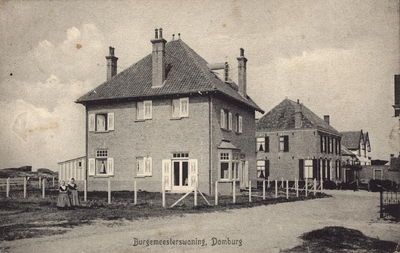 341-784 Burgemeesterswoning, Domburg. Gezicht op villa Nehalennia te Domburg