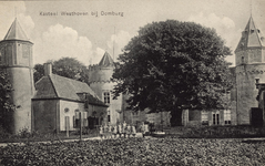 341-918 Kasteel Westhoven bij Domburg. Gezicht op kasteel Westhove te Oostkapelle