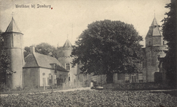 341-946 Westhove bij Domburg. Gezicht op kasteel Westhove bij Oostkapelle