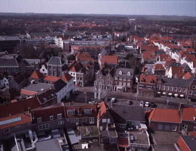 346-13 Gezicht op het Plein 1940 en de Gortstraat te Middelburg