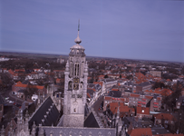 346-9 De toren van het stadhuis te Middelburg