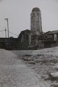 351-16 De wederopbouw van de Nieuwe Kerk en de Abdijtoren te Middelburg