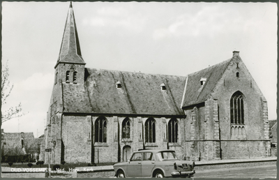 439-102 Oud-Vossemeer, Ned. Herv. Kerk. De Nederlandse Hervormde kerk te Oud-Vossemeer