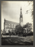 445-2 Hulst Kerk zuidkant Eglise côté méridional. Gezicht op de zuidzijde van de Sint Willibrordusbasiliek te Hulst, ...