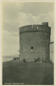 455-149 Vlissingen. Gevangen toren. De Gevangentoren te Vlissingen