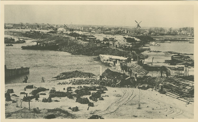 455-1511 Herstel van de door oorlogsgeweld verwoeste zeedijk te Westkapelle