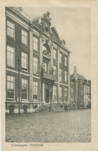 455-168 Vlissingen. Stadhuis.. Het Stadhuis aan de Houtkade te Vlissingen