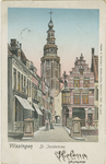 455-236 Vlissingen St. Jacobstoren. Tekening van de Sint Jacobstoren te Vlissingen