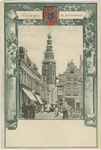 455-242 Vlissingen St. Jacobstoren. Gezicht op de Sint Jacobstoren en de Kerkstraat te Vlissingen