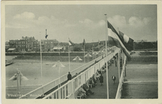 455-310 Vlissingen. Wandelhoofd.. Gezicht op de wandelpier en Boulevard Bankert te Vlissingen