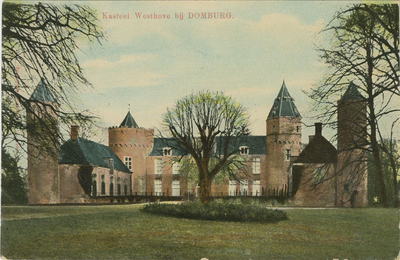 455-492 Kasteel Westhove bij Domburg. Kasteel Westhove bij Domburg