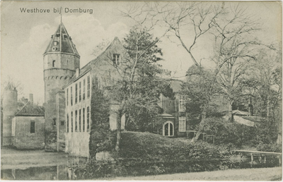 455-520 Westhove bij Domburg. Kasteel Westhove bij Domburg