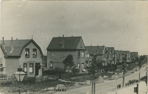 455-672 Vlissingsche straat Koudekerke. Gezicht op de Vlissingsestraat te Koudekerke