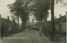 455-830 Noordweg. Serooskerke. (W).. Gezicht op de Noordweg te Serooskerke (W)