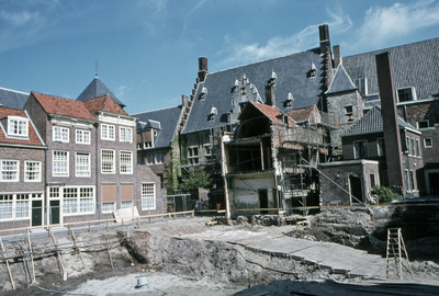 523-20 Plaats van het afgebroken vrijetijdscentrum De Beuk aan het Koorkerkhof te Middelburg