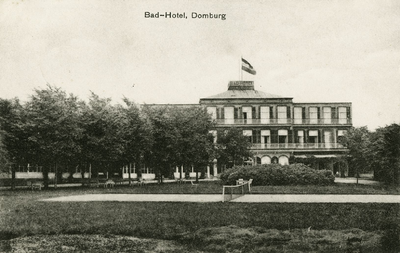 600-119 Bad-Hotel, Domburg. Het Badhotel te Domburg