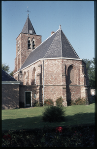 604-9 De Nederlandse Hervormde kerk aan het Kerkplein te Biggekerke