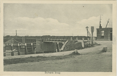 606-28 Schore brug. De Schoorsebrug over het Kanaal door Zuid-Beveland