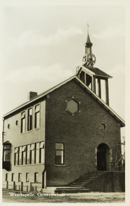 624-387 Westkapelle, Gemeentehuis. Het gemeentehuis te Westkapelle