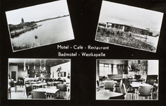 624-503 Motel - Café - Restaurant- Badmotel - Westkapelle. Een gezicht op De Kreek en drie impressies van het Badmotel ...