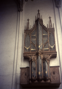 71-45 Orgelfront in de Koorkerk te Middelburg