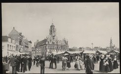 881-04 Middelburg. Markt. Marktdag