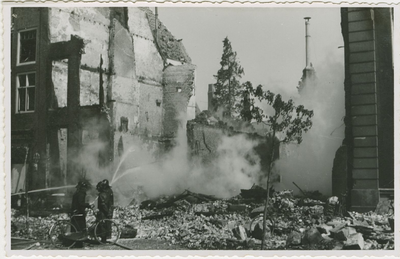 93-17 Door oorlogsgeweld verwoeste panden te Middelburg