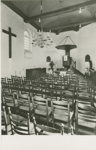 94-134 Het interieur van de Nederlandse Hervormde kerk te Biggekerke