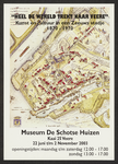 623 Heel de wereld trekt naar Veere. Kunst en cultuur in een Zeeuws stadje 1870-1970, tentoonstelling in Museum De ...