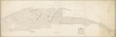 2522 Dezelfde kaart als die, beschreven onder Inv. nr. 2521. 1791. (Kopie door F. De Wagemaker van 1806.) 1 kaart (1