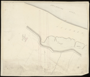 2626 (c. 1815.) (Kopie ?). Project van de Middelburgsche haven 1 fragmentkaart (1