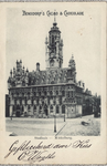 111-29 Stadhuis - MiddelburgGezicht op het stadhuis aan de Grote Markt te Middelburg