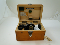 WS22142 Waterpasinstrument met hulpmiddelen in houten kist