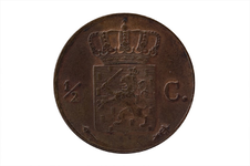 WS3563.2 Een halve cent muntstuk