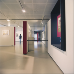 2920-45 Tentoonstellingsruimte in de Zeeuwse Bibliotheek, Kousteensedijk 7 te Middelburg, aangepast naar ontwerp van ...