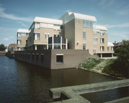 2920-8 Zeeuwse Bibliotheek, Kousteensedijk 7 te Middelburg, ontworpen door architect P.C. Dekker