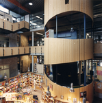 5518-7 Interieur Bibliotheek Vlissingen, Spuistraat 6 te Vlissingen, ontworpen door architect B. Gillissen