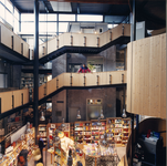 5518-8 Interieur Bibliotheek Vlissingen, Spuistraat 6 te Vlissingen, ontworpen door architect B. Gillissen