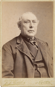 19-960 Cornelis Lindenbergh (1832-1899). Oesterkweker. Wethouder. Bewoner van de villa Ostrea 