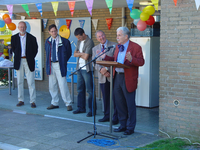 2003KAP31 Toespraak van burgemeester S. Kramer bij de opening van de openbare bibliotheek te Wemeldinge