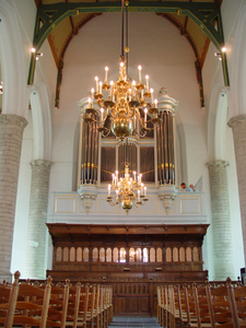 2004KAP25 Het orgel in de Nederlandse Hervormde kerk te Kapelle tijdens de Open Monumentendag
