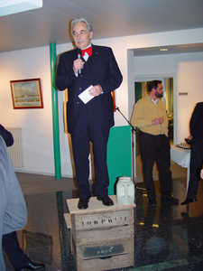 2005KAP11 Toespraak door burgemeester S. Kramer tijdens de nieuwjaarsreceptie te Kapelle