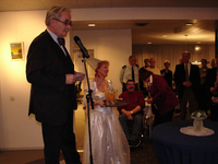 2006KAP17 Toespraak door burgemeester S. Kramer tijdens de nieuwjaarsreceptie in het gemeentehuis te Kapelle